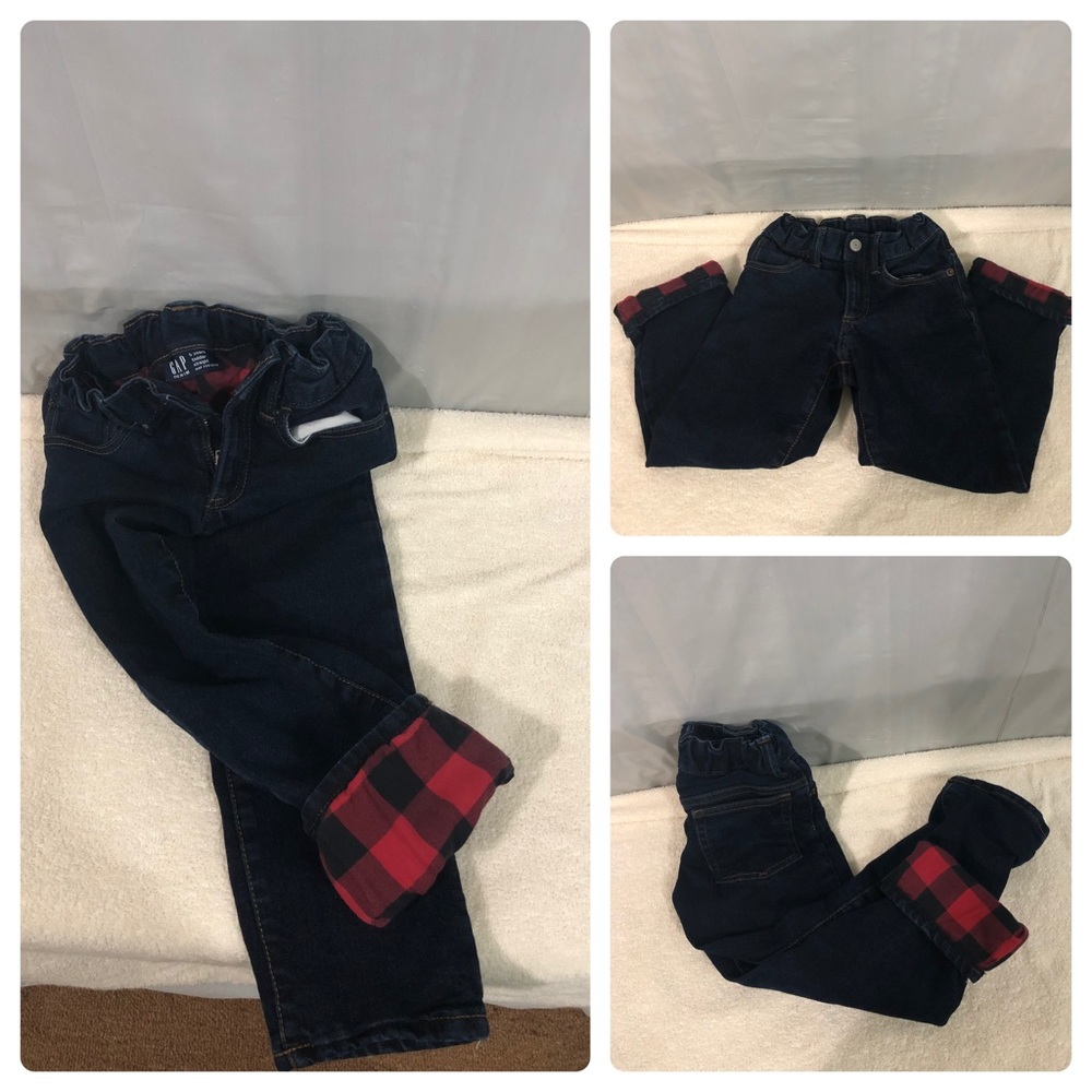 Gap unisex fleece lined jeans